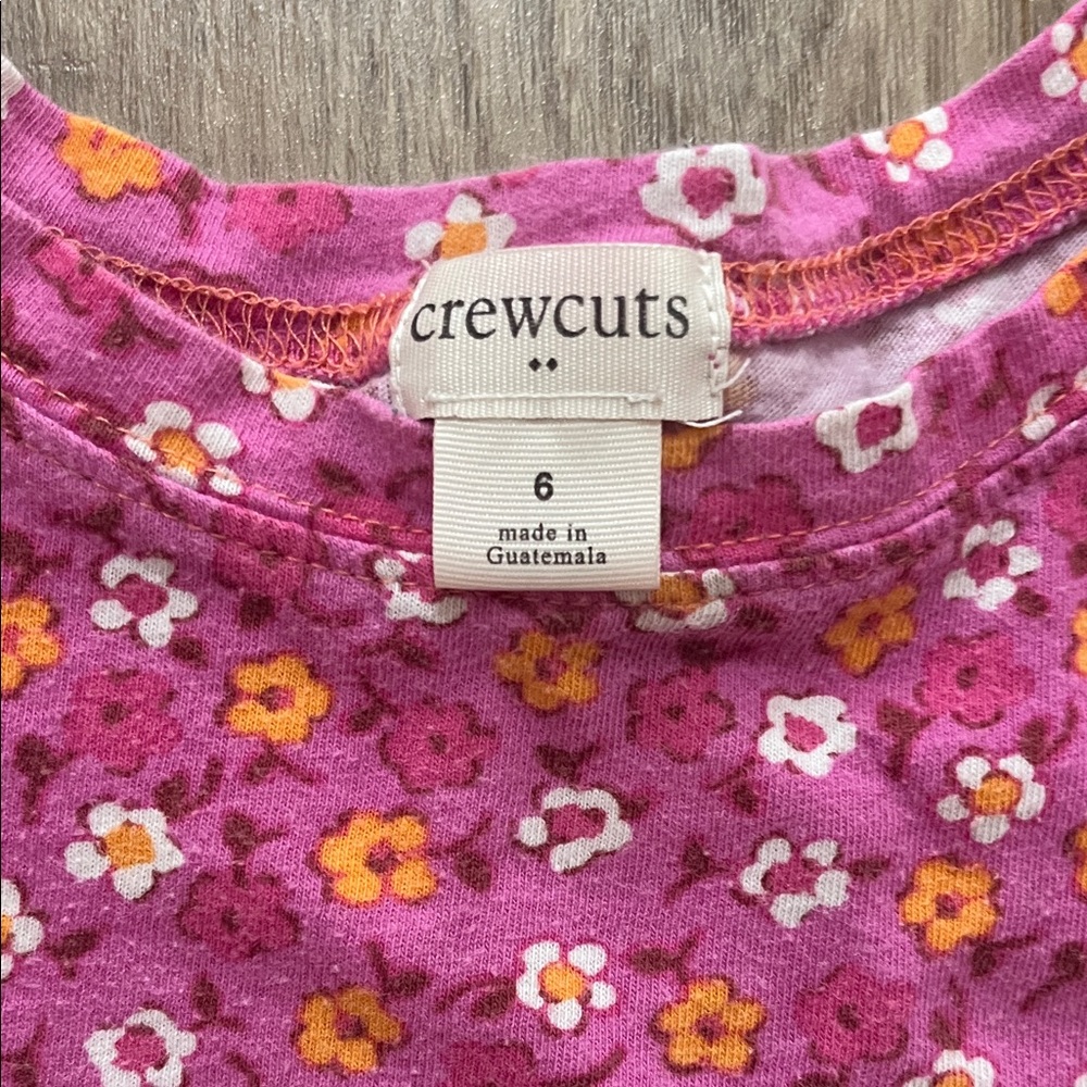 Crewcuts Floral Pink Kids Dress - Picture 2 of 6